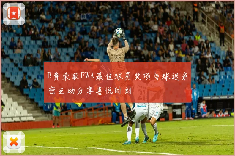 B费荣获FWA最佳球员奖项与球迷亲密互动分享喜悦时刻